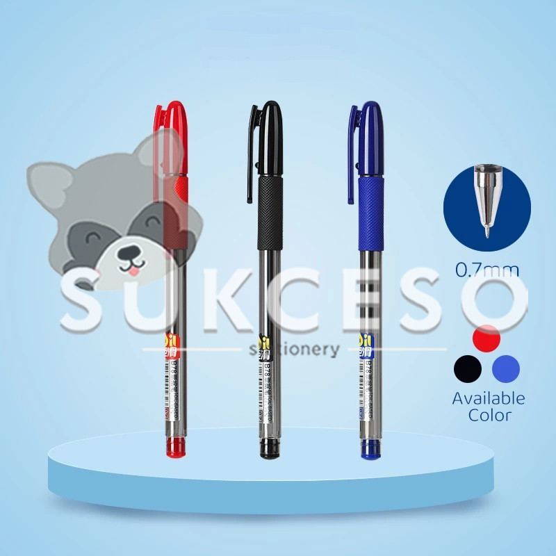 

BAOKE Pen Gel 0.7mm B78 - Pulpen Jel Oil Based Biru / Hitam SATUAN