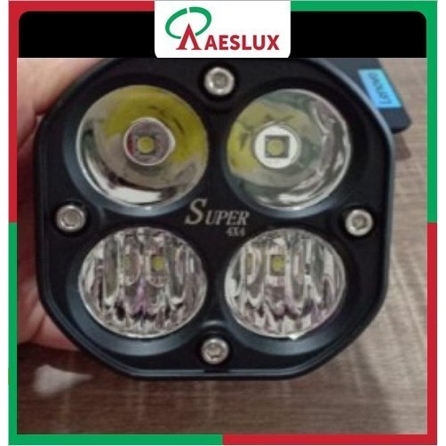 Lampu Sorot 4 mata 40W new lampu led mobil