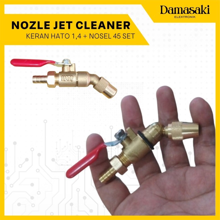 NOZZLE JET CLEANER TEMBAKAN AIR KERAN NOSEL DRAT