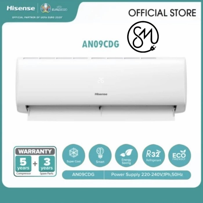 AC Hisense 1 PK AN09CDG AN 09 CDG 9CDG