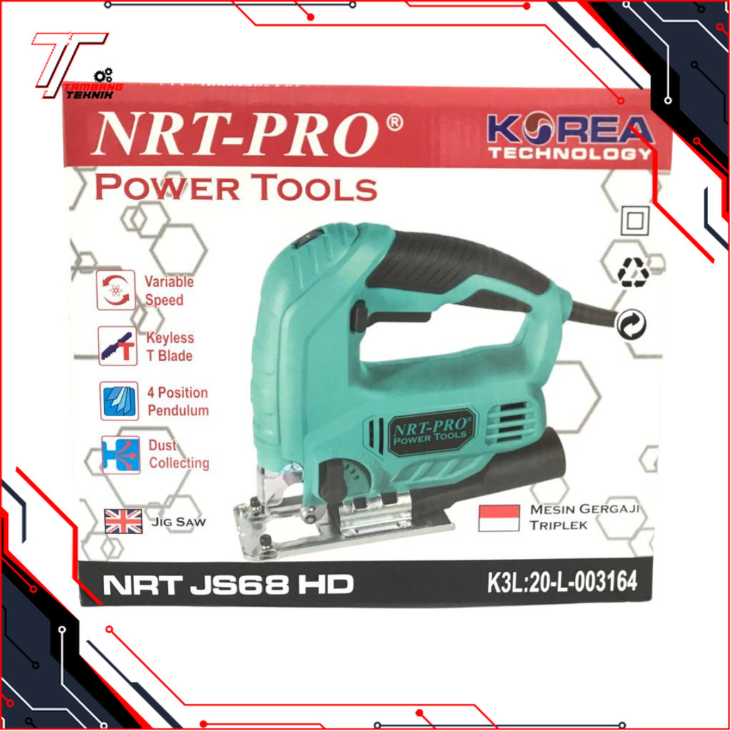 JIGSAW / GERGAJI TRIPLEK JS 68 HD NRT-PRO