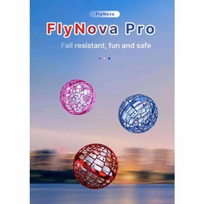 ONES Mainan Anak Bola Spinner Lampu ~ FLYING SPINNER Flynova PRO