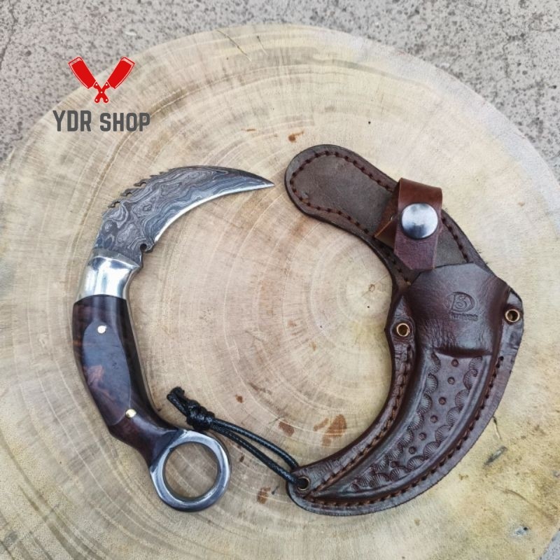 kerambit pamor asli fulltang
