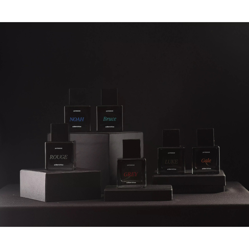 ELGRACE Jayrosse Perfume GREY ROUGE NOAH 30ml Parfum Pria EDP 30 ml Original Pemikat Jayrose