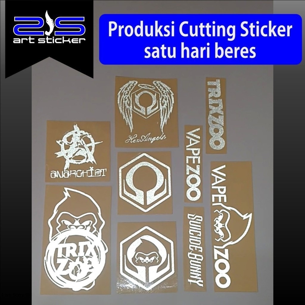 Cutting Sticker Logo Hexom