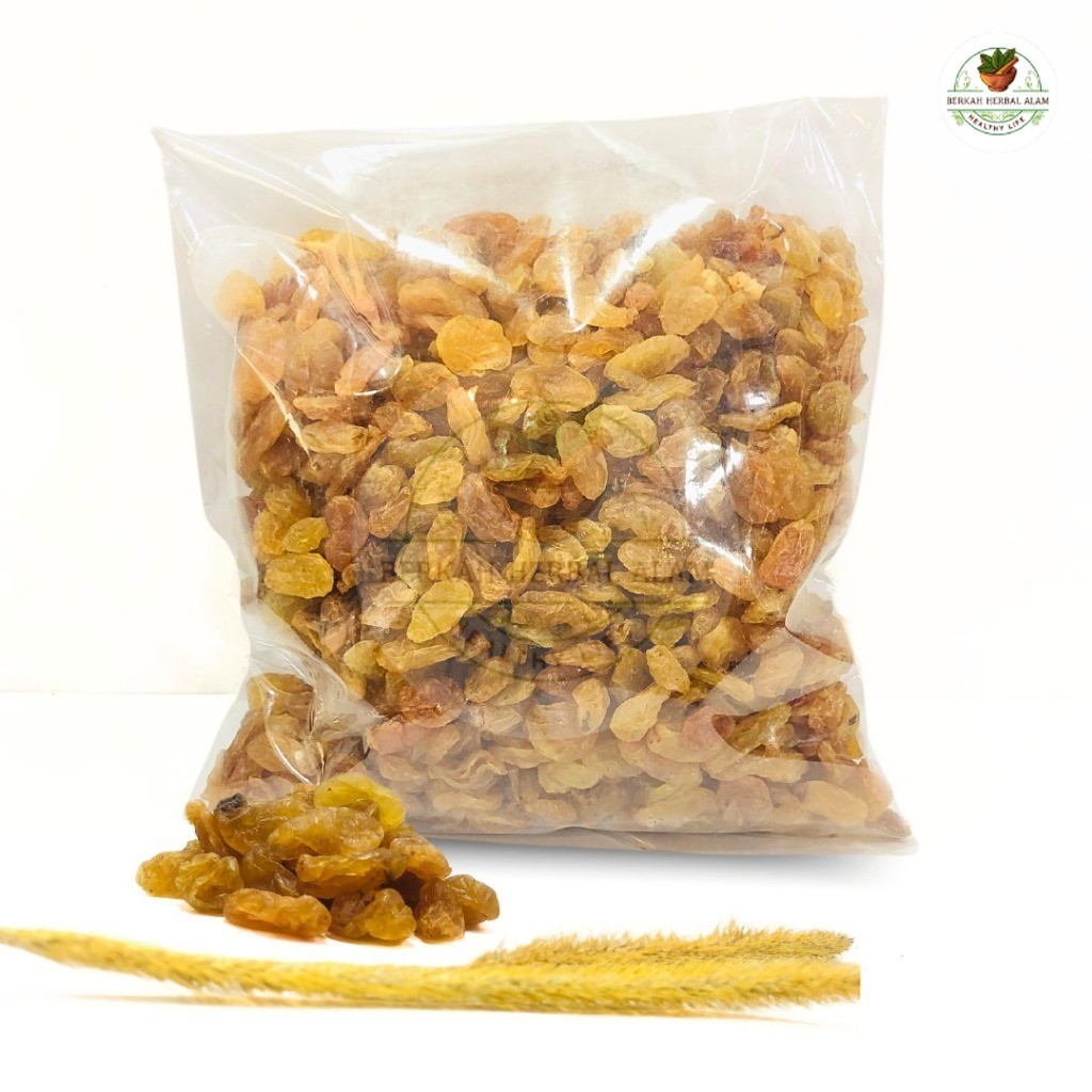 

Kismis golden raisin brown 500 gr / kismis asam manis / oleh oleh haji umroh