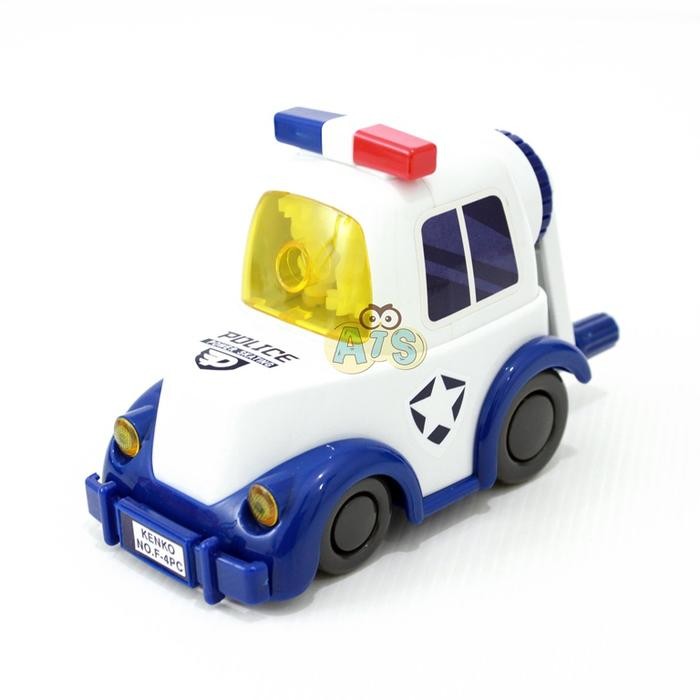 

TERLARIS! Rautan Duduk Mobil Polisi / Sharpener Police Car F-4PC Kenko - Merah