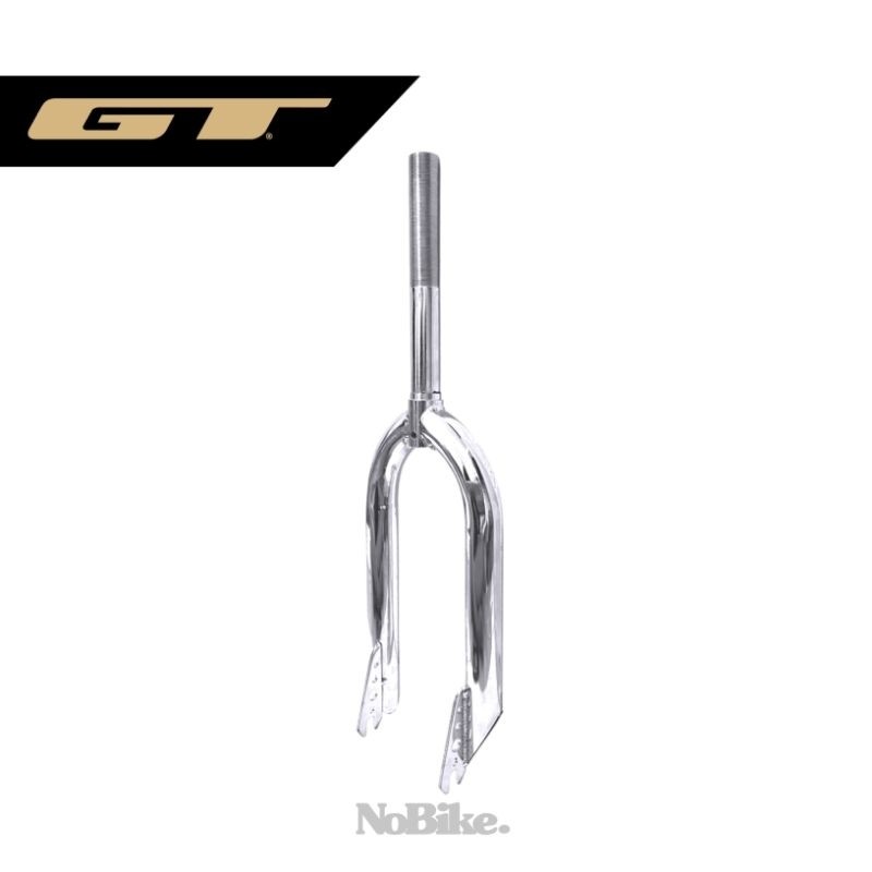 Fork Garpu Sepeda BMX 20 Standart Steel Chrome GT