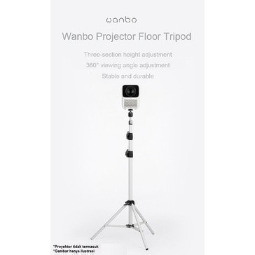 WANBO Foldable Adjustable Stand Floor Tripod 170CM for Projector