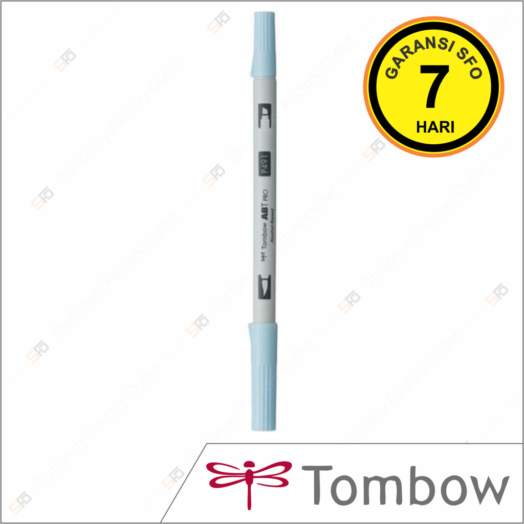 

Dual Brush Pen Tombow Pro P491 - Glacier Blue - ABT Satuan - SFO Semarang Official