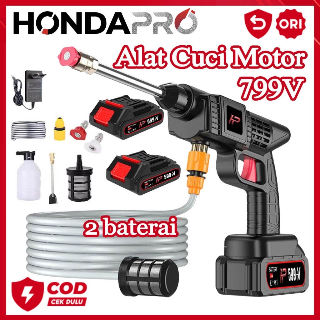 HondaPro Alat Cuci Motor Mesin Cuci Mobil Jet Cleaner Cuci Staem Ac Mobil Screen Mesin Staem