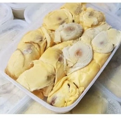 

durian kupas medan premium frozen / buah duren medan frosen