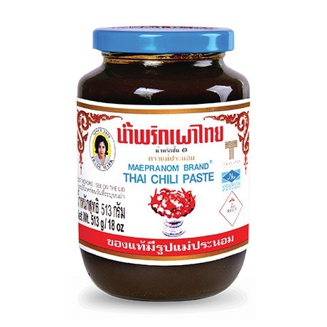

Thai Chilli Paste Mae Pranom / Tom Yum Paste Mae Pranom / Bumbu Tom Yum Mae Pranom - 513 Gram
