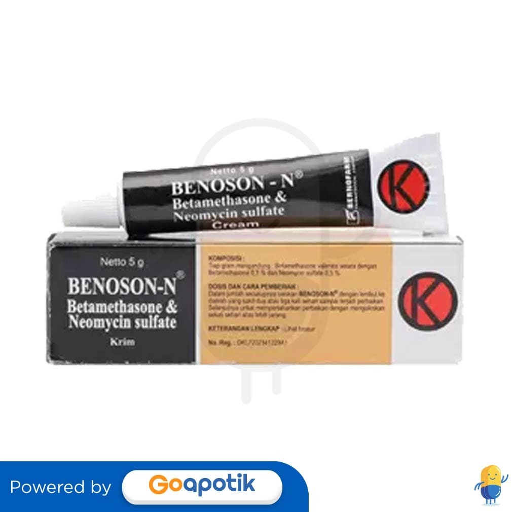 Benoson N Cream 5 Gram Tube