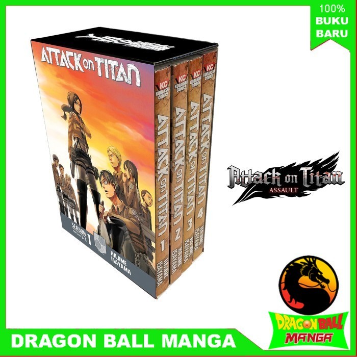 Komik Attack on Titan, Vol. (1-34) (English & indonesia) - pilih volume