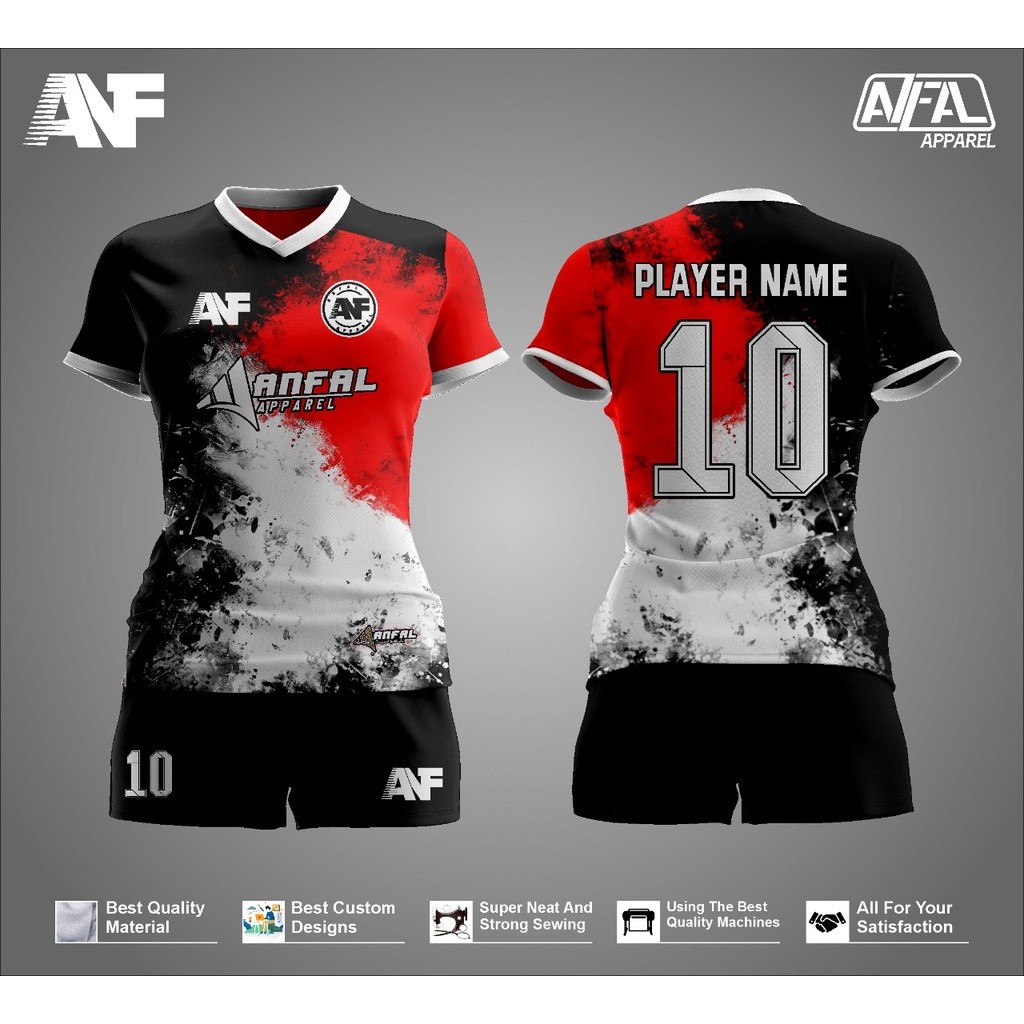 CB55 SET KAOS OLAHRAGA EDISI MERAH PUTIH // KAOS // JERSEY // JERSEY FUTSAL // BAJU POLOSAN // BAJU 