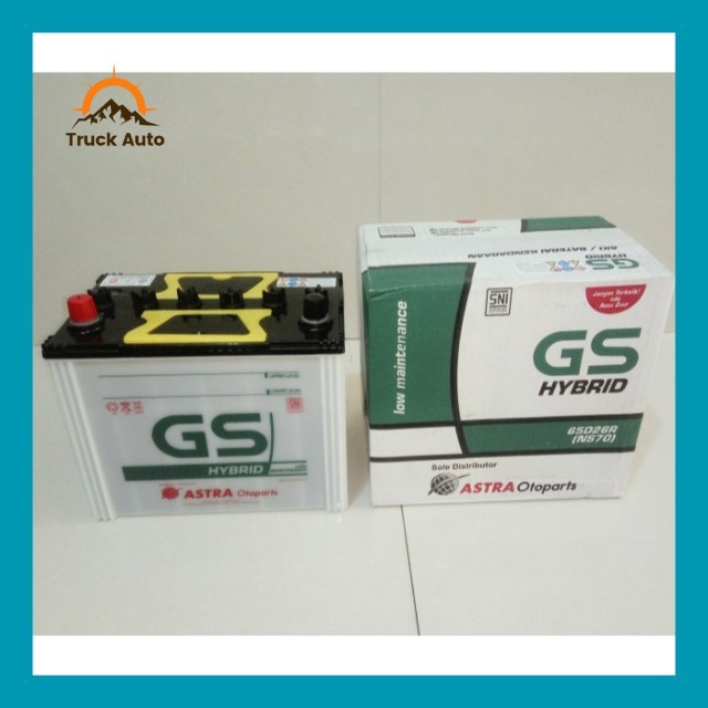 Accu Aki GS Hybrid NS70 65D26R