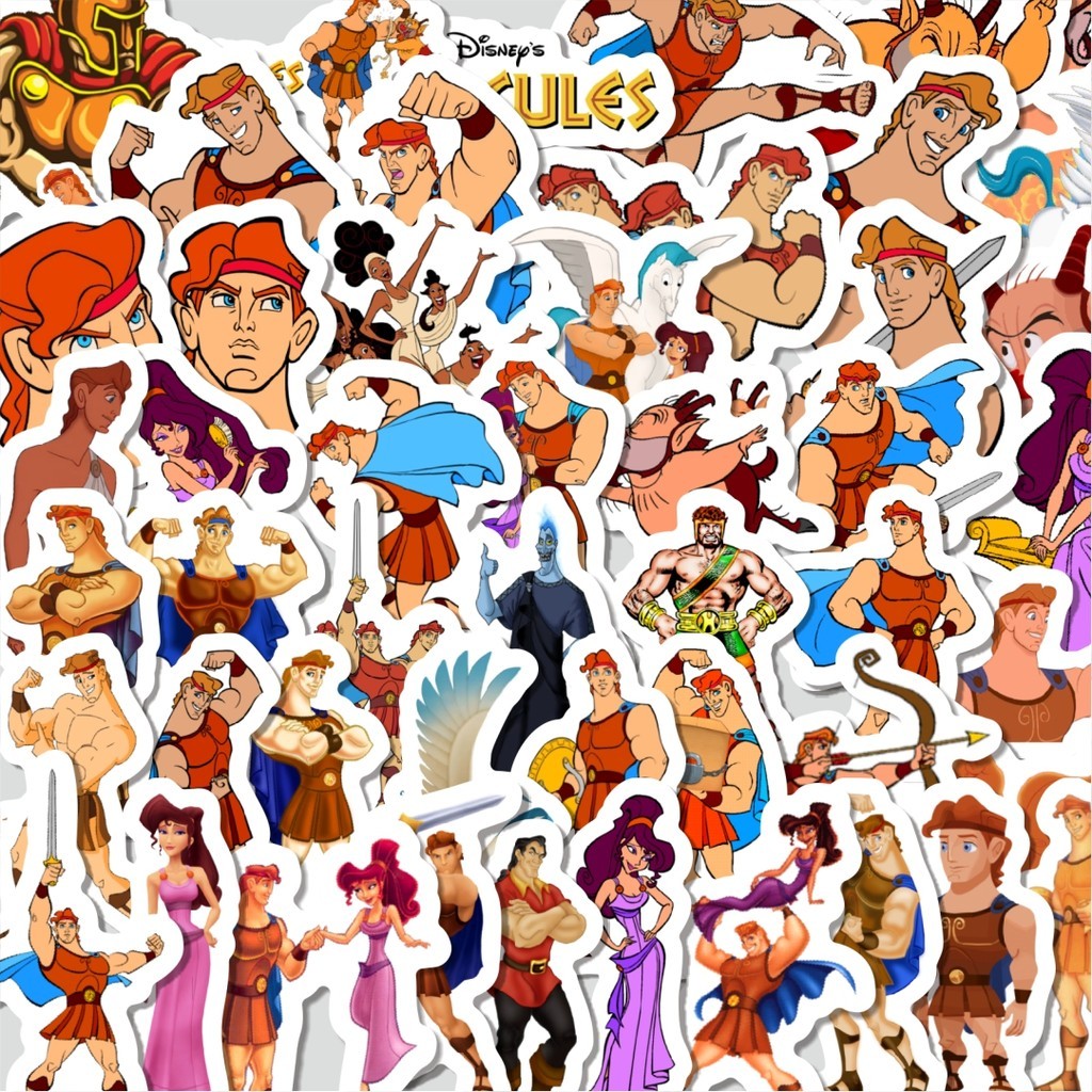 

Stiker Cutting Pack Sticker Kartun Hercules The Animated Series Sticker Isi 100Pcs Series Aesthetic Lucu Keren Untuk Koper Bahan Vynil