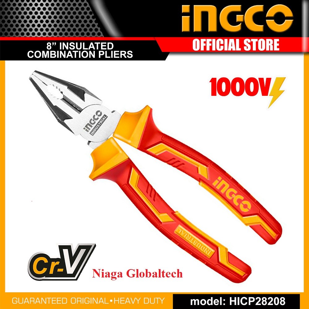 INGCO HICP28208 TANG KOMBINASI LISTRIK TANG LISTRIK KOMBINASI 8IN