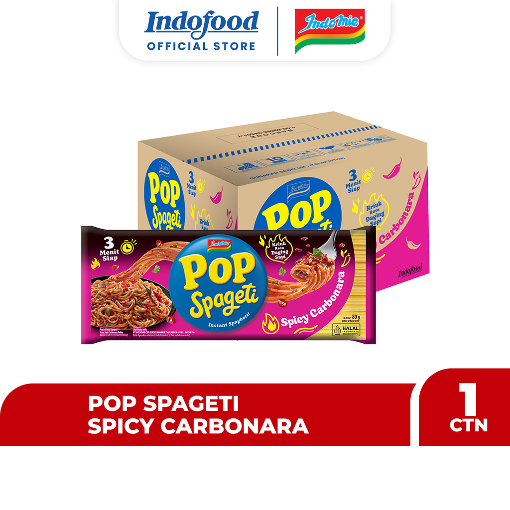 

CTN - Pop Spageti Spicy Carbonara 84 Gr