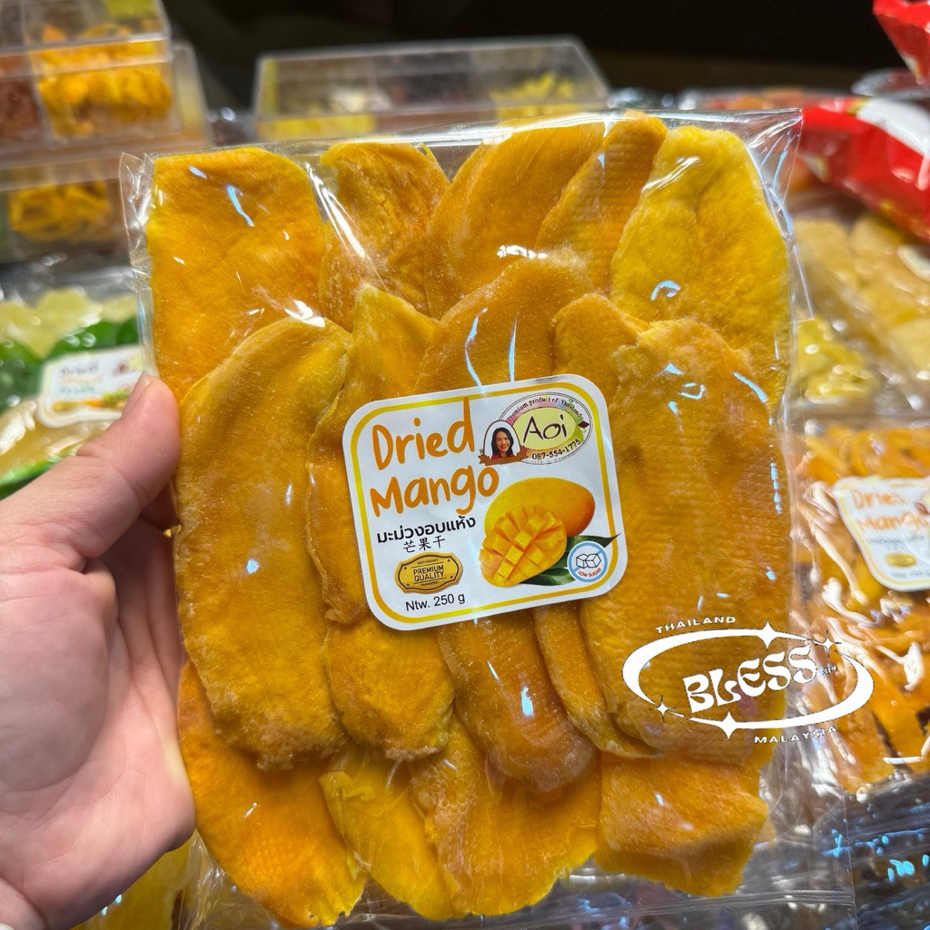 

DRIED MANGO AOI (READY ) Manisan Buah Viral Mangga Mix Ori Thailand