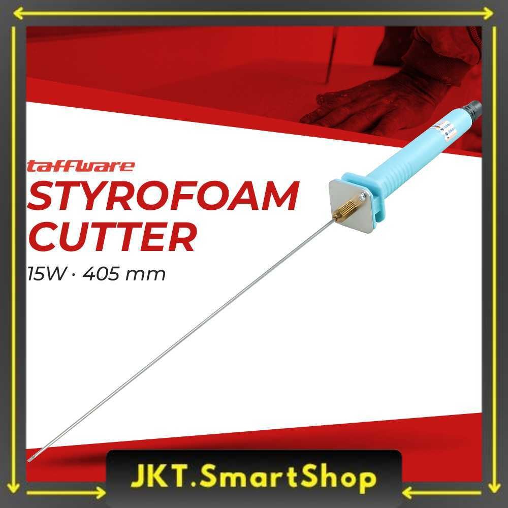 

Taffware Pemotong Busa Polystyrene Styrofoam Cutter 15W 405mm