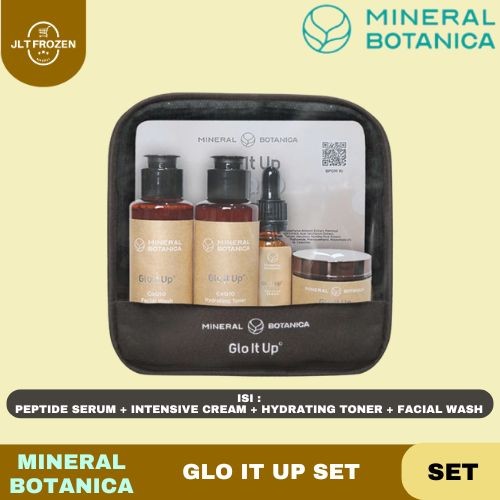 MINERAL BOTANICA / Glo It Up Series / Glowing / Set / Intensive Cream / Facial Wash / Hydrating Tone