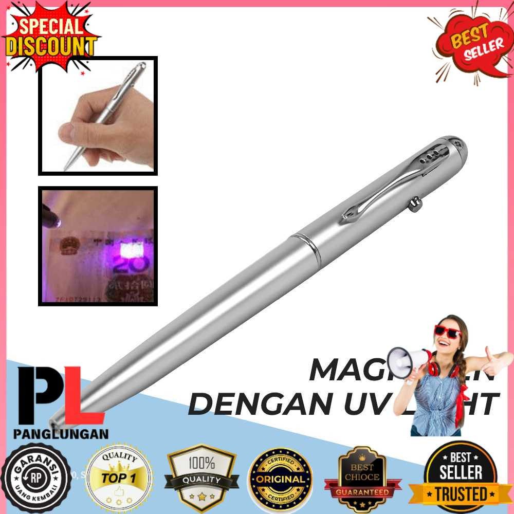 

Pena Tinta Invisible Magic Pen dengan UV Light - HY-0812