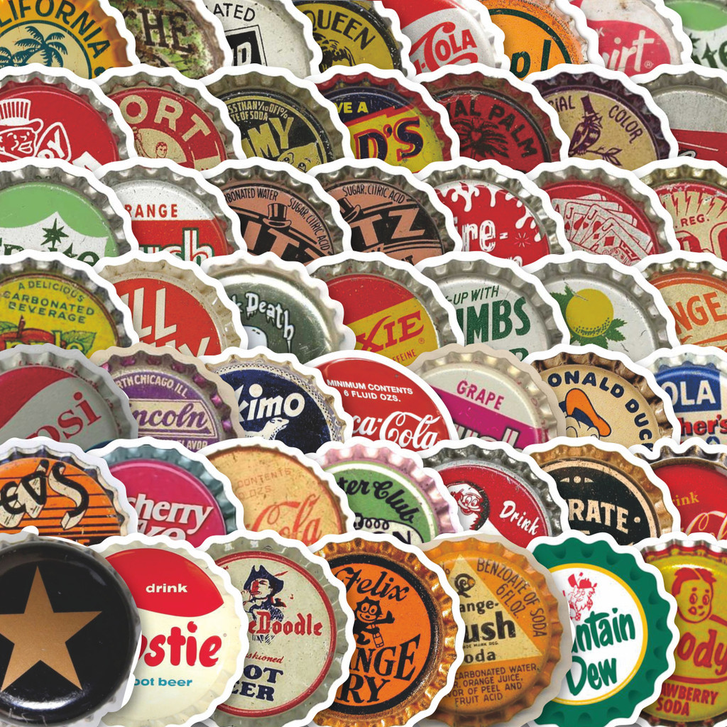 

Stiker Cutting Pack Stiker Tutup Botol Keren INS Isi 100Pcs Series Aesthetic Lucu Keren Untuk Koper Bahan Vynil