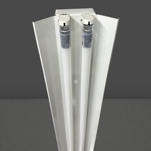 KAP TKO Outbow 2x36 SET KOMPLIT TL LED PHILIPS 2x16 watt lampu T8 panjang 120cm - HANYA KAP