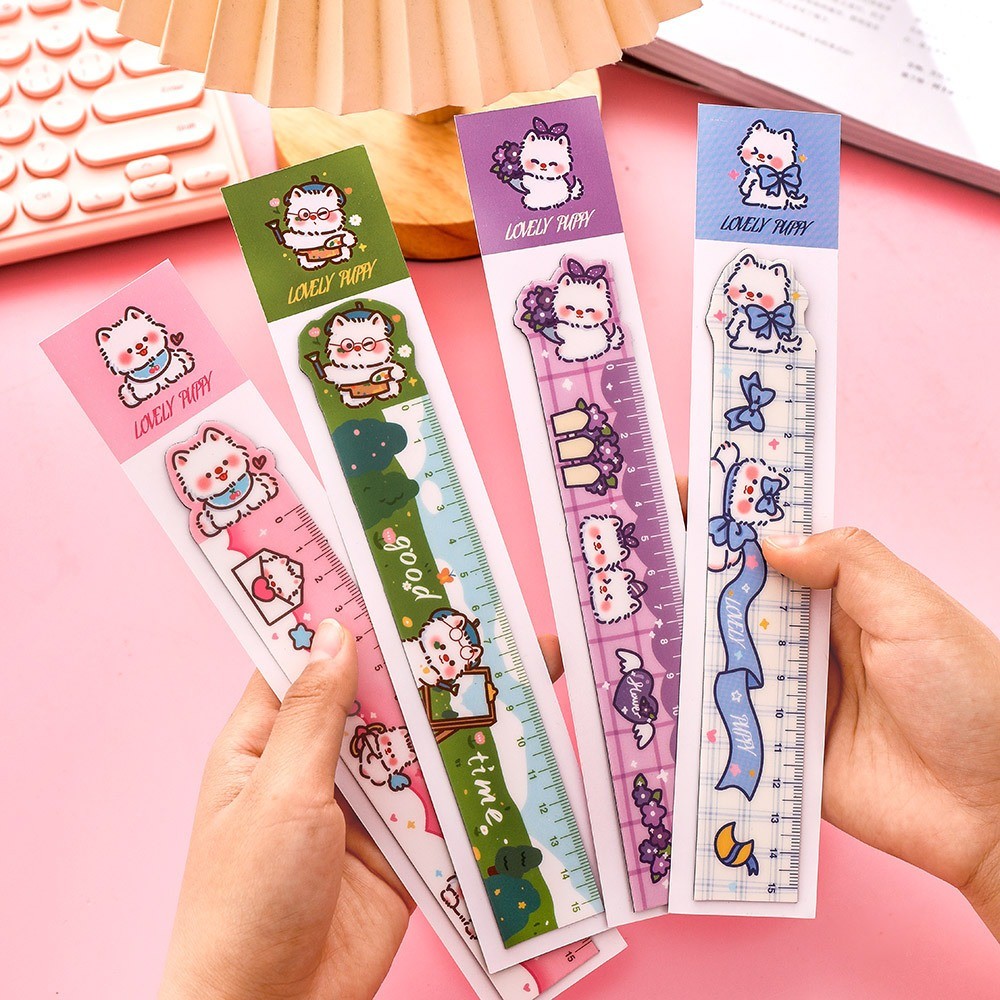 

Bellini - Penggaris magnetik penggaris alat tulis motif lucu