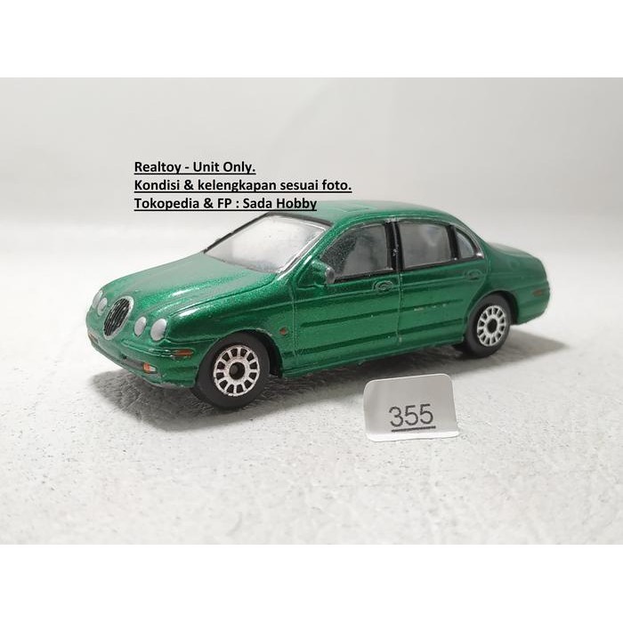 IP3... Diecast Realtoy Jaguar S-TYPE MK2 Green Unit Only 2ND