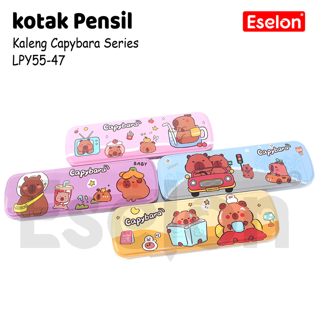 

Kotak Pensil Kaleng Karakter / Kotak Pensil Kaleng 2susun