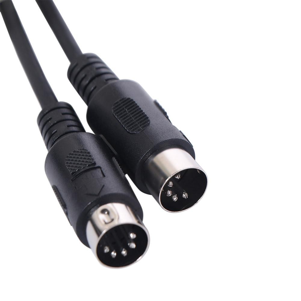 5PIN 5PIN Male to Male M/M Cable Adapter DIN Plug to 5 Pin DIN 5PIN Cable Audio Extension Cable Conn