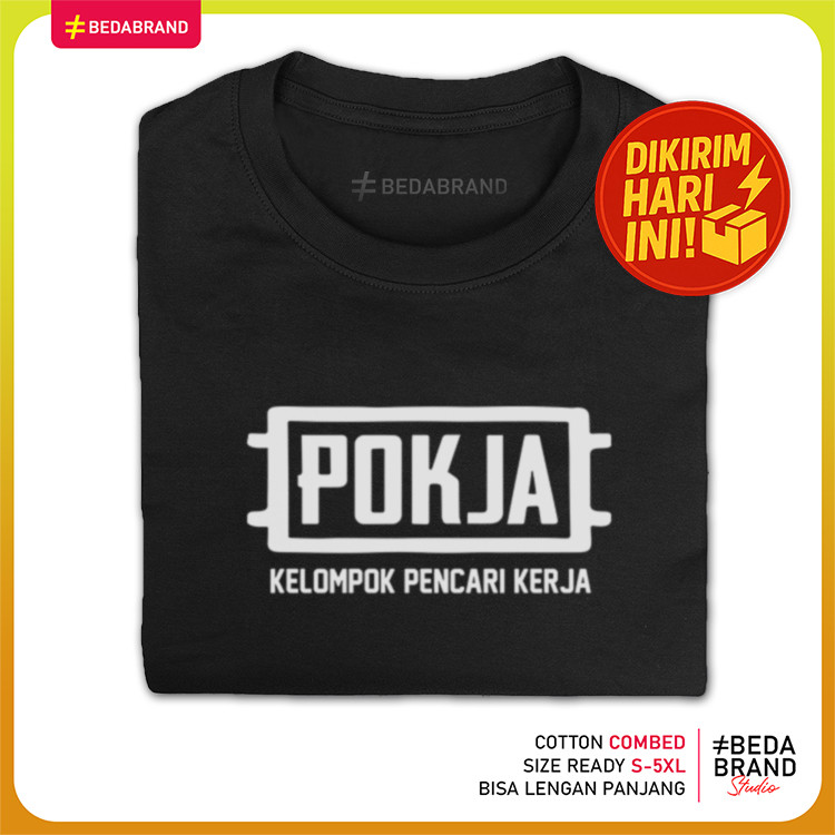 Kaos Plesetan Parodi Logo Brand Unik - POKJA