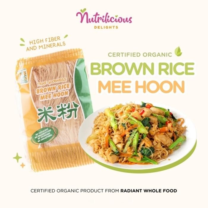 

Organic Gluten Free Brown Rice Mee Hoon Radiant 400 Gram Bihun Organik