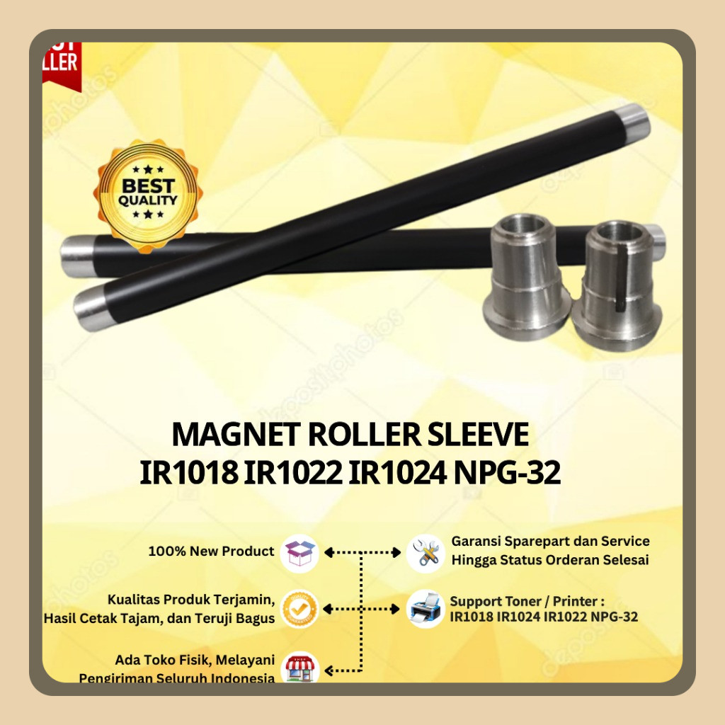 MRS Magnet Roller Sleeve NPG-32 IR1018 IR1022 1022 IR1024 1024 IR1025 Laserjet Printer