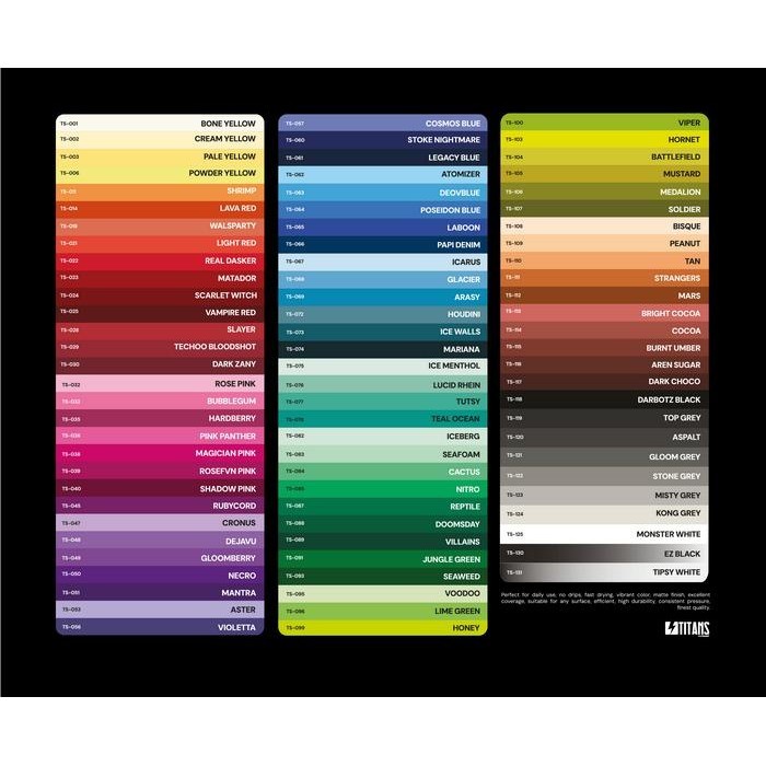 

TITANS PAINT 400ML ETALASE 2 - COSMOS BLUE