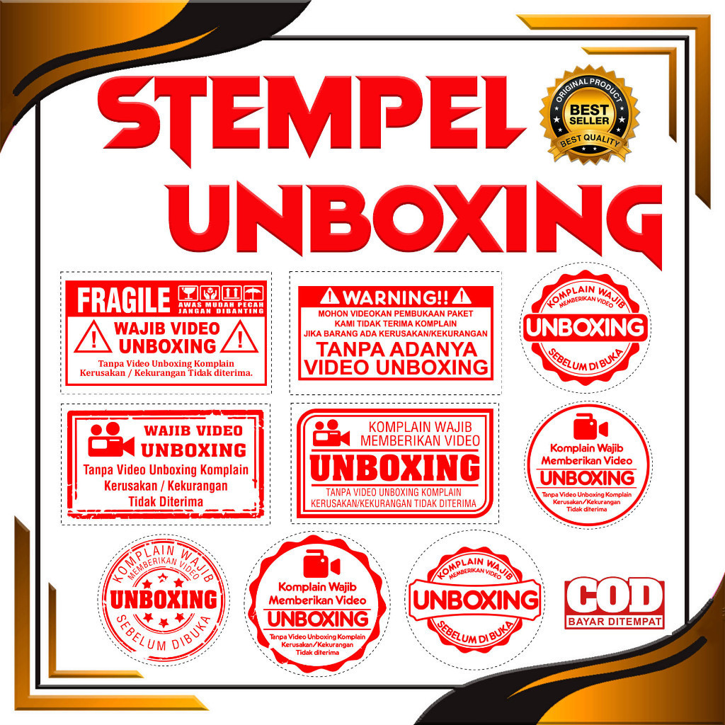 

Stempel Flash Video Unboxing Olshop Tinta TerbaikCO