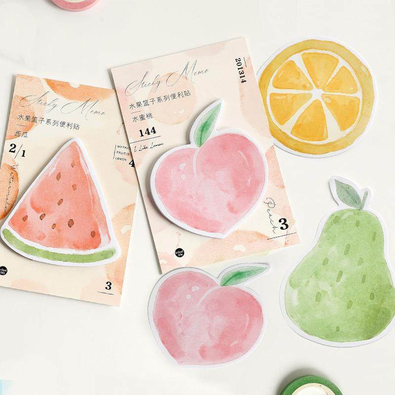 

Sharkbang 50 Sheets Kawaii Cute Carrot Strawberry N Times Sticky Notes Label Index Sticker Paperlaria Stationery