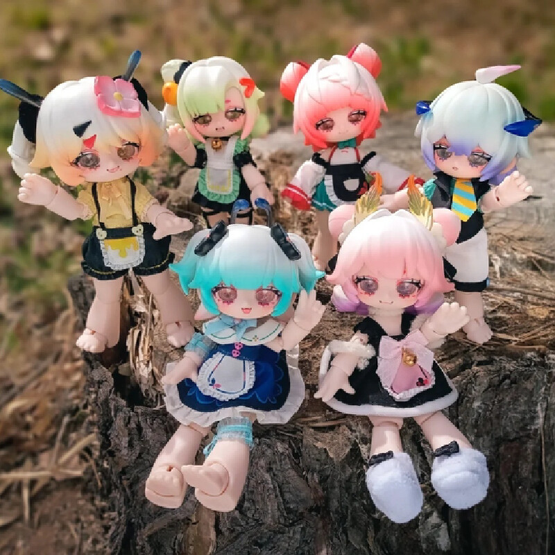 Genuine In Stock Kukaka Insect Cafe Series Ob11 Blind Box 1/12 Bjd Joint Doll Mystery Box Movable Ac