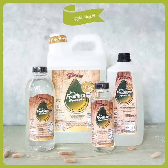 

Gulakong Sirup Fruktosa Oligosakarida Pengganti Gula - 600gr