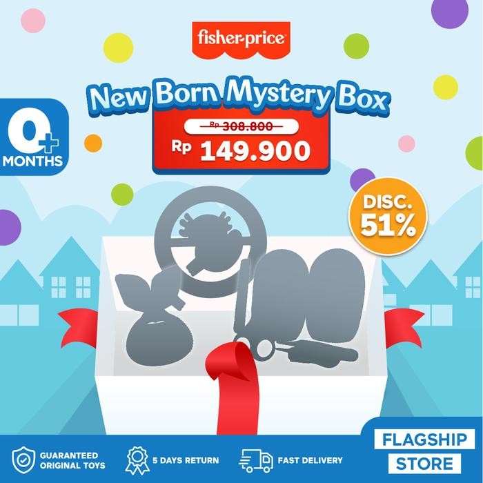

Fisher Price Gift New Born Mystery Box