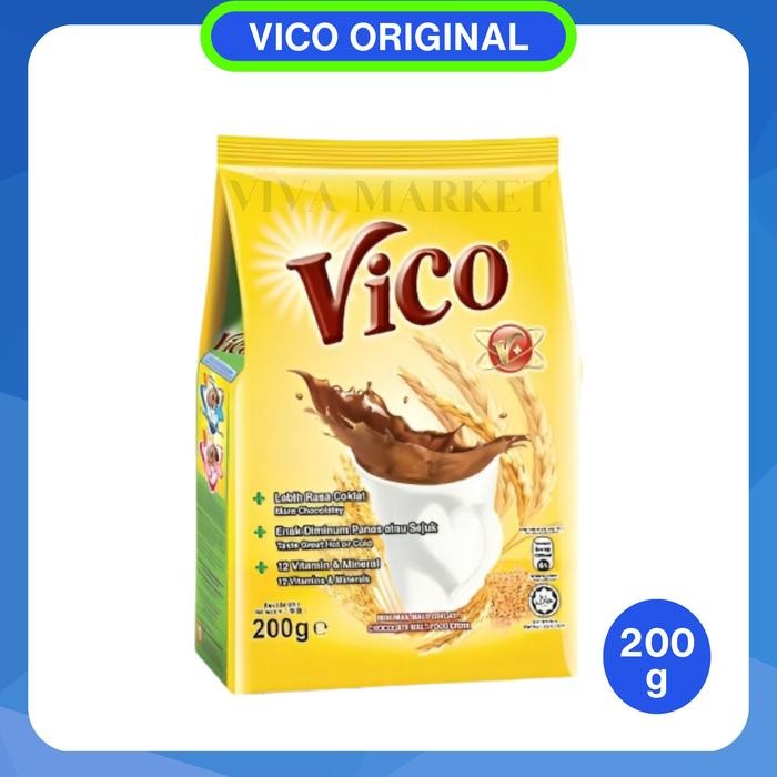 

Terjangkau~[PROMO] Vico 200g. Minuman Coklat Malaysia