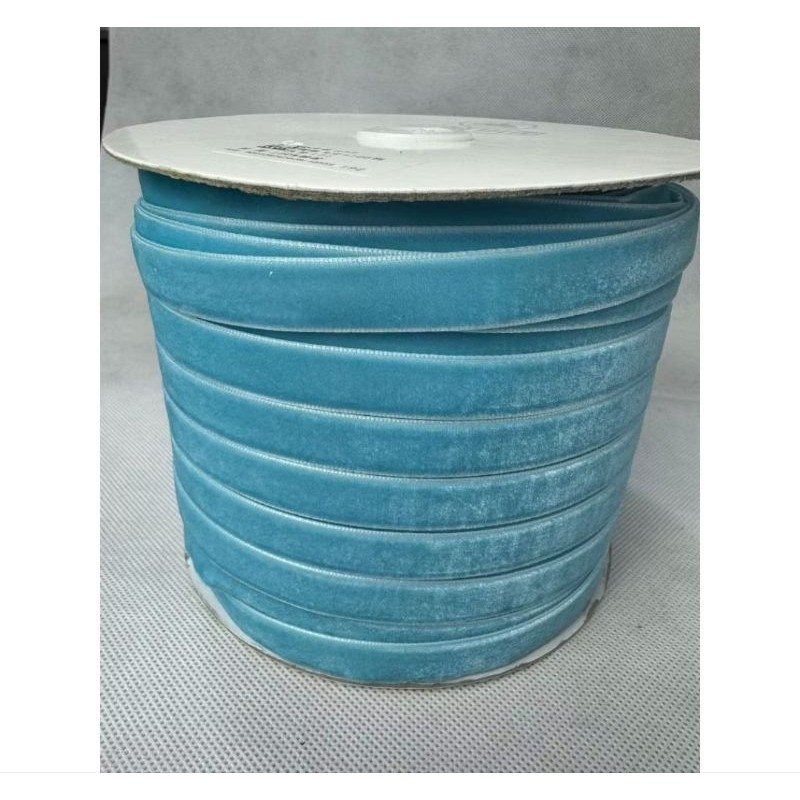 

2.5 cm - 1 yard | Pita Velvet / Beludru Blue