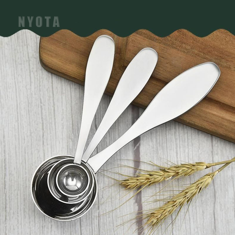 

Stainless Steel Matcha Measuring Spoon Sendok Pengukur Mewah Minimalis Sendok Pengukur Multifungsi Berbahan Stainless Steel Nyota