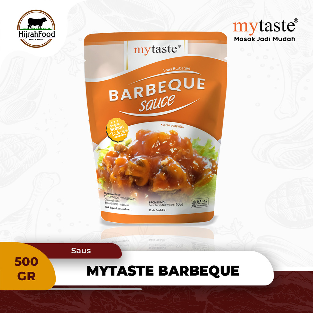 

MyTaste Barbeque / BBQ Sauce 500 gr
