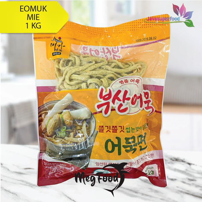 

MIGA Eomuk Mie 1 Kg / Odeng Mie Korean / Eomuk / Fish Cake - 1 Kg