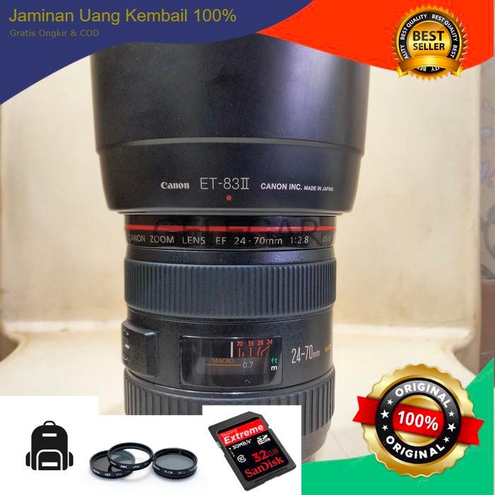 lensa Canon 24-70mm F2,8 murah