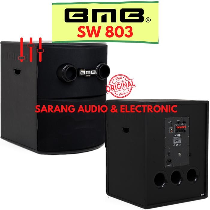 SUBWOOFER BMB SW803 ORIGINAL BMB SW 803 15in SUBWOOFER 15inch